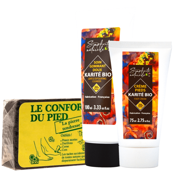 photo coffret promotionnel Soins des Pieds sur fond transparent